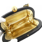 Chanel Vintage Bag Handbag Black