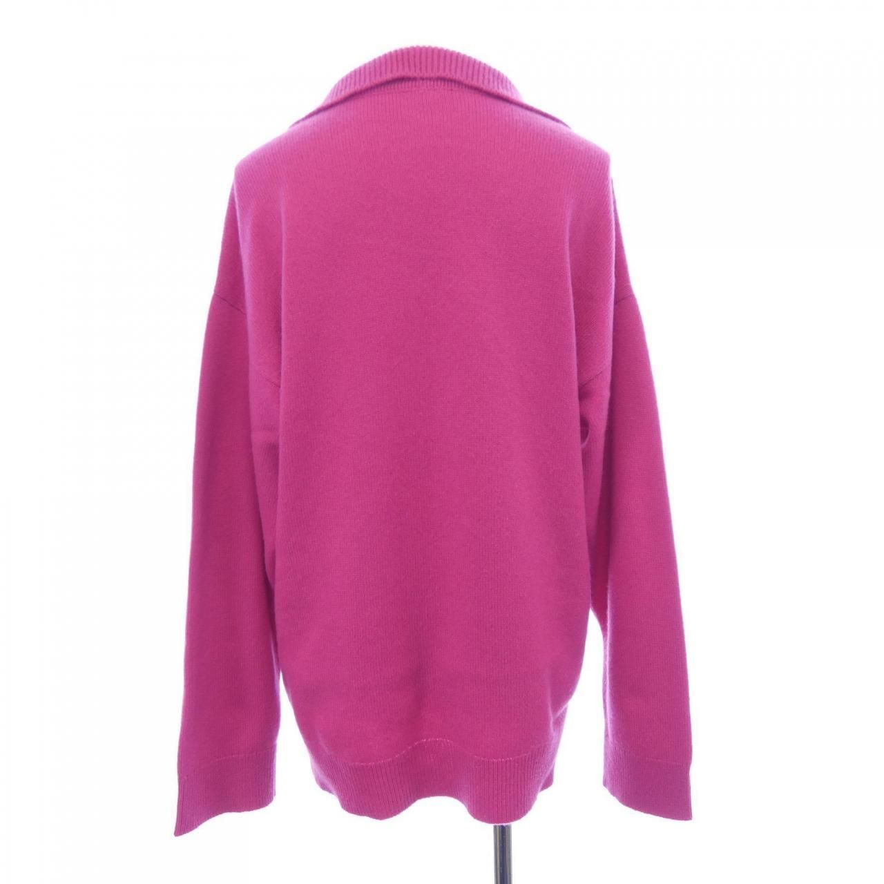 Hermes Knit Sweater Pink — view 2