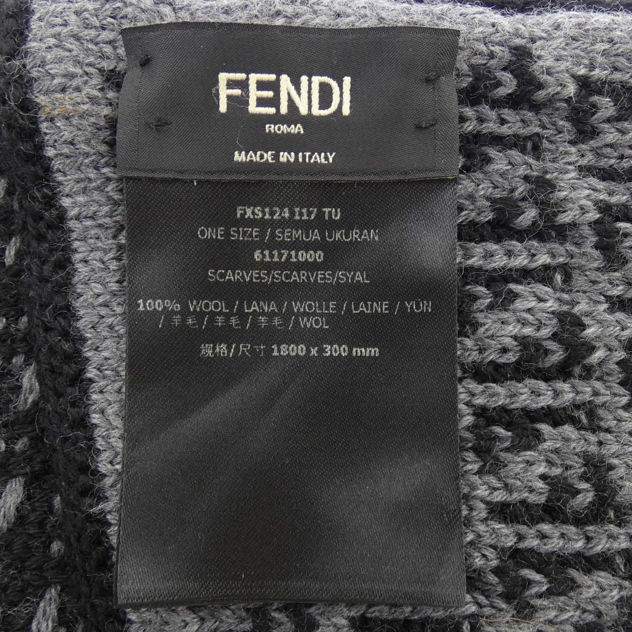 Fendi Scarf Black