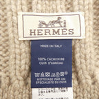 Hermes Scarf Beige