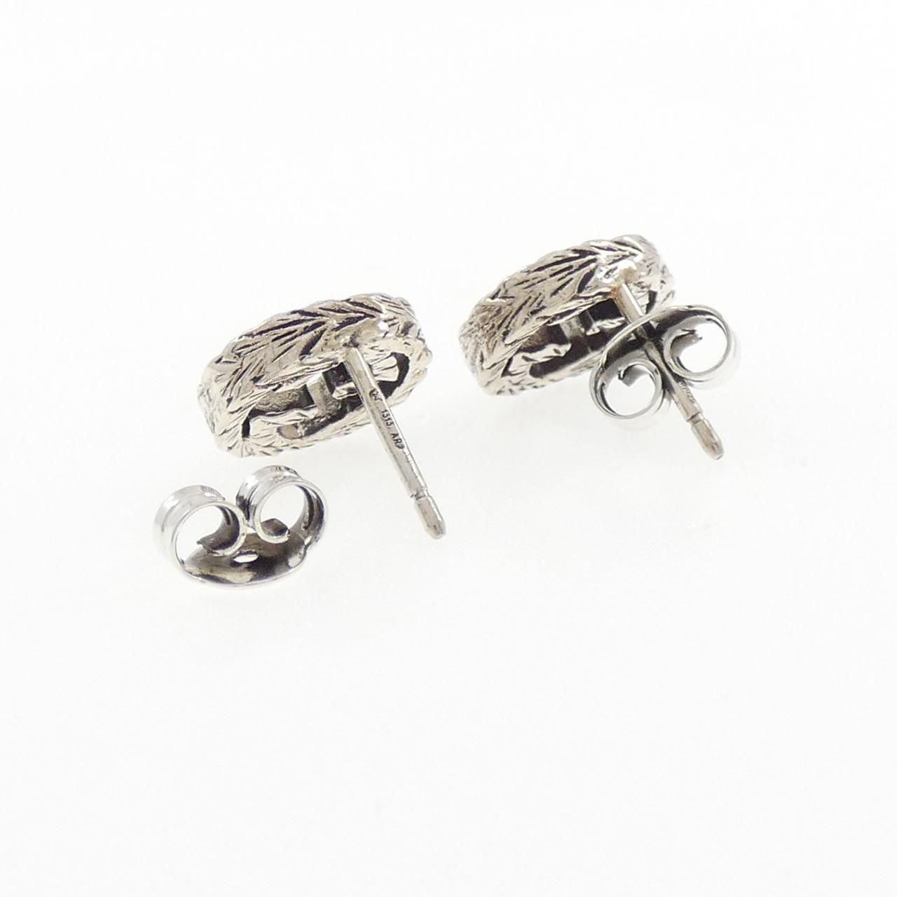 Gucci Interlocking Earrings Silver