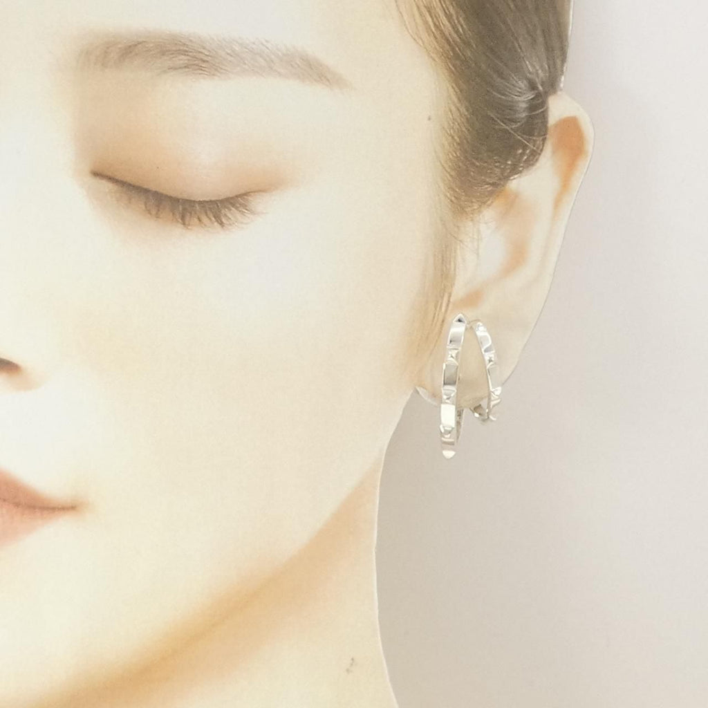 Hermes Clou de Ash Earrings