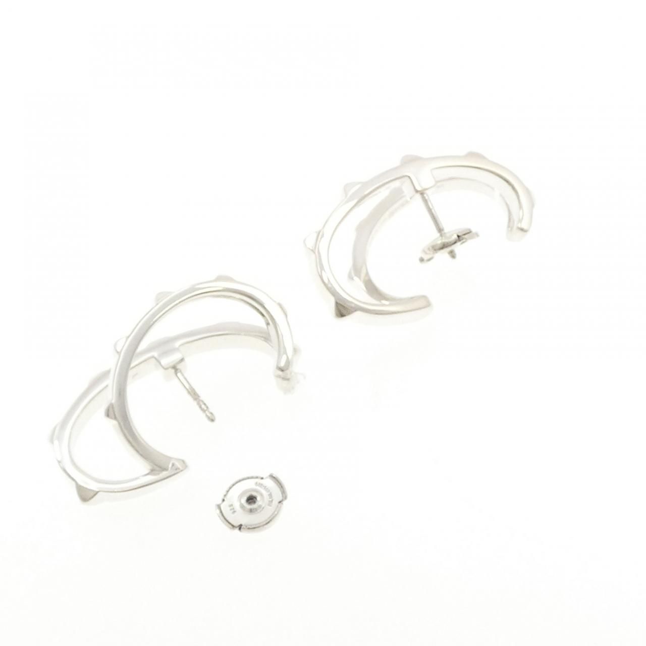 Hermes Clou de Ash Earrings
