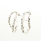 Hermes Clou de Ash Earrings