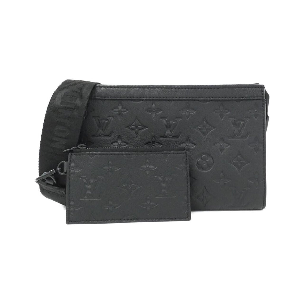 Louis Vuitton Monogram Shadow Gaston Wearable Wallet Shoulder Bag