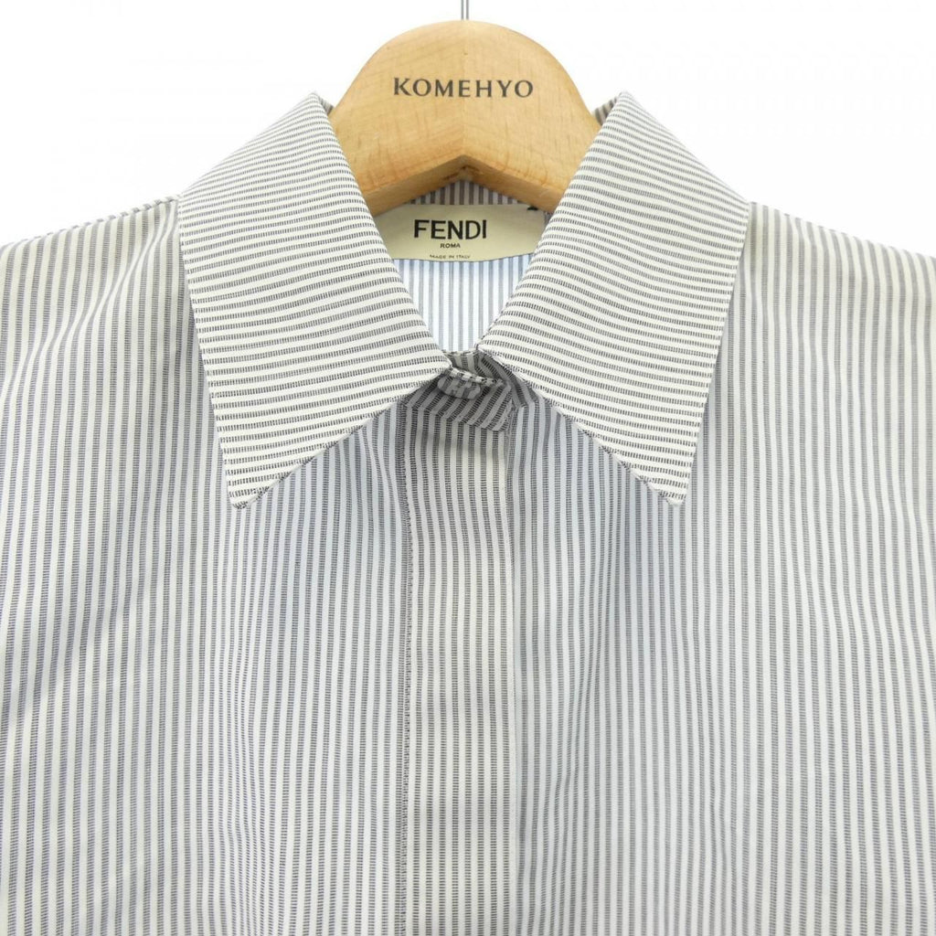 Fendi Aksw Shirt White — view 5