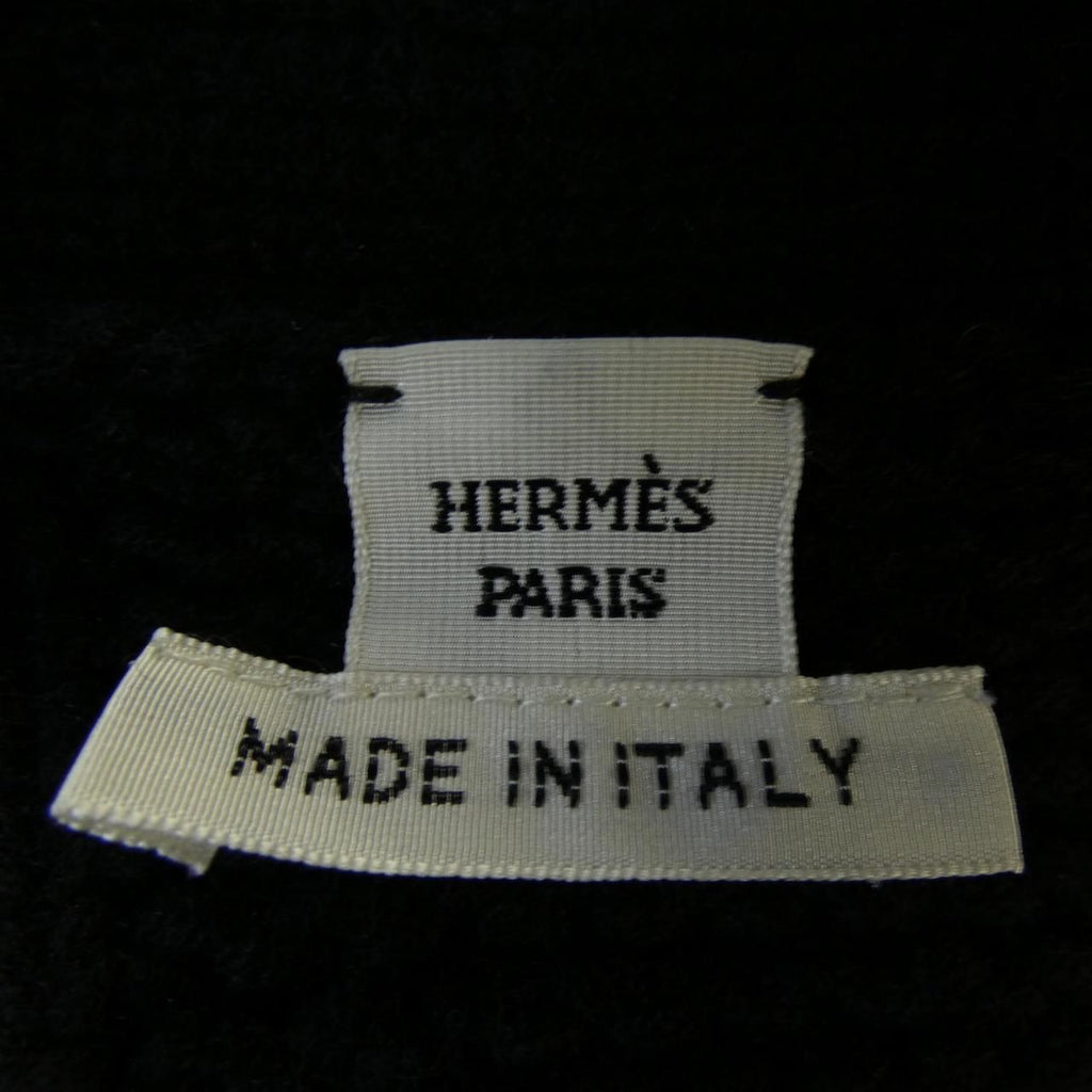 Hermes Motif Cardigan Black — view 4