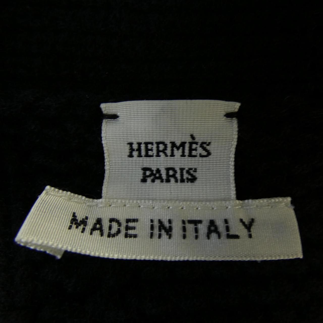Hermes Motif Cardigan Black — view 4