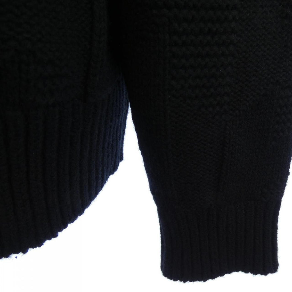 Hermes Motif Cardigan Black — view 6
