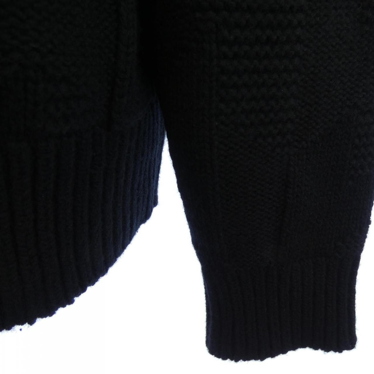 Hermes Motif Cardigan Black — view 6