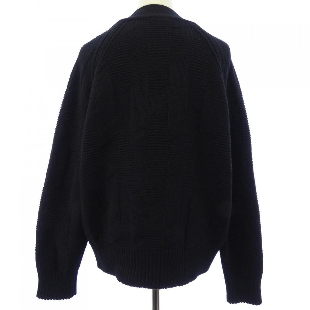 Hermes Motif Cardigan Black — view 2