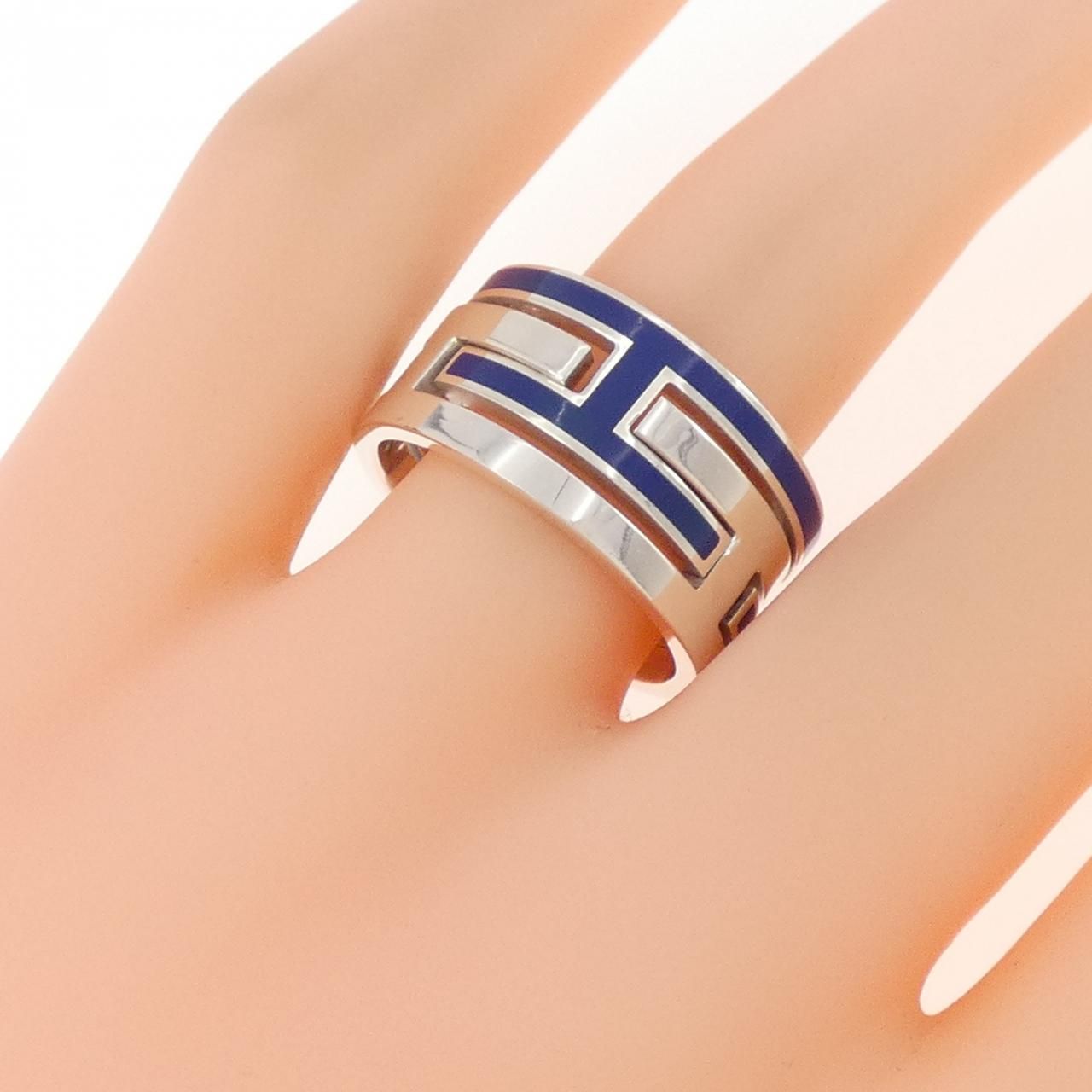 Hermes M-bh Ring Beige