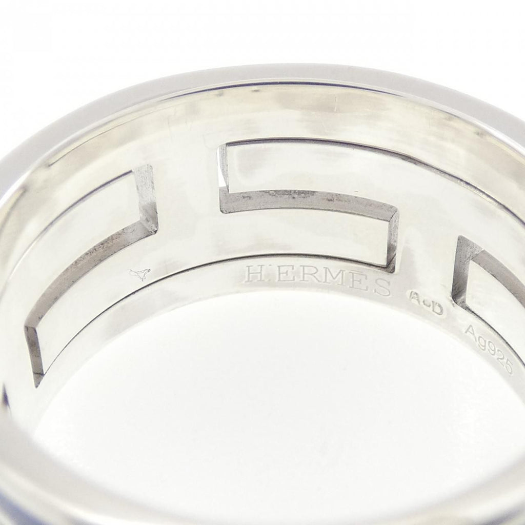 Hermes M-bh Ring Beige