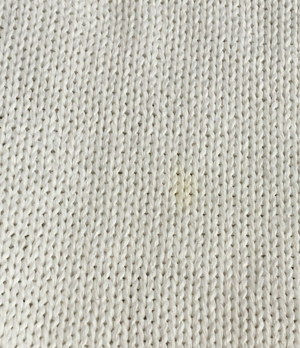 Chanel Long Sleeve CC Logo Button Cotton Knit 40 Sweater — view 5