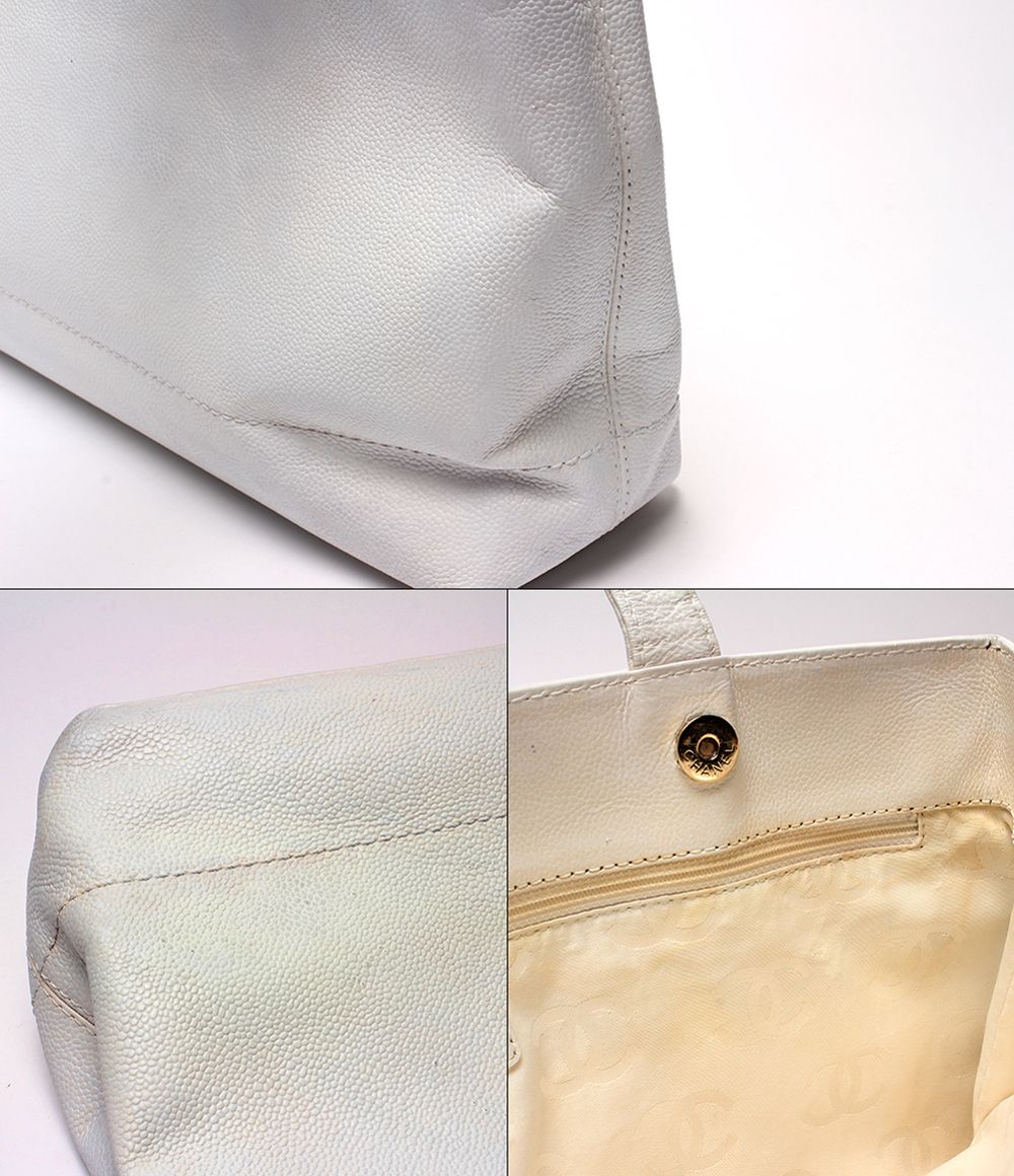 Chanel Tote Bag Shoulder Gold