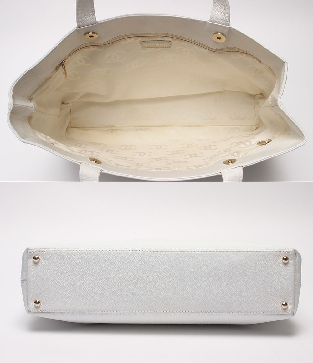 Chanel Tote Bag Shoulder Gold