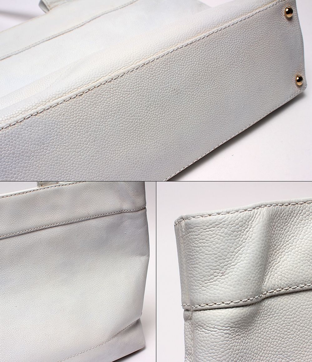 Chanel Tote Bag Shoulder Gold