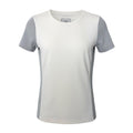 Chanel Sports Line Jumbo CC Logo Short Sleeve Top 38 Ivory Gray 100% Polyamide