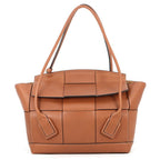 Bottega Veneta Tote Bag Arco Calf Leather Brown