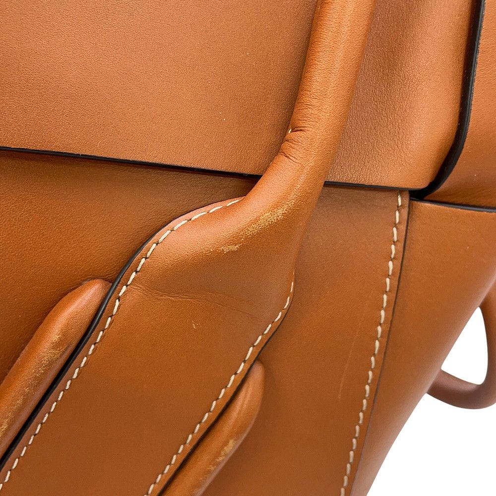 Bottega Veneta Tote Bag Arco Calf Leather Brown
