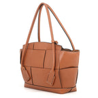 Bottega Veneta Tote Bag Arco Calf Leather Brown