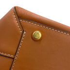 Bottega Veneta Tote Bag Arco Calf Leather Brown