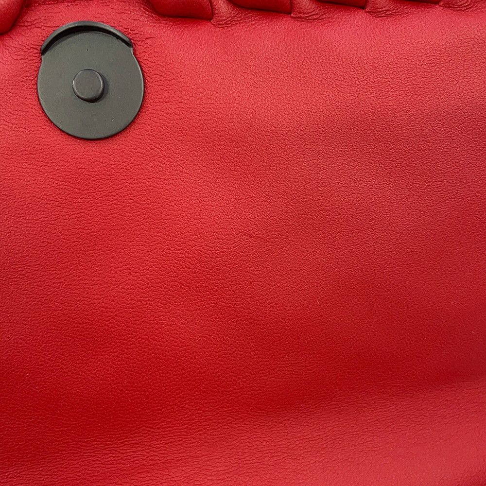 Bottega Veneta Chain Shoulder Bag Olympia Studs Leather