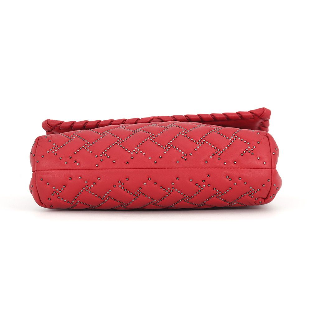 Bottega Veneta Chain Shoulder Bag Olympia Studs Leather