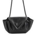 Bottega Veneta Shoulder Bag Beak Small Leather Black