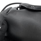 Bottega Veneta Shoulder Bag Beak Small Leather Black