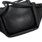 Bottega Veneta Shoulder Bag Beak Small Leather Black