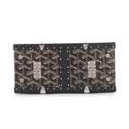 Goyard Handbag Saigon Mini Trunk Bag Wood Black 2-Way — view 3