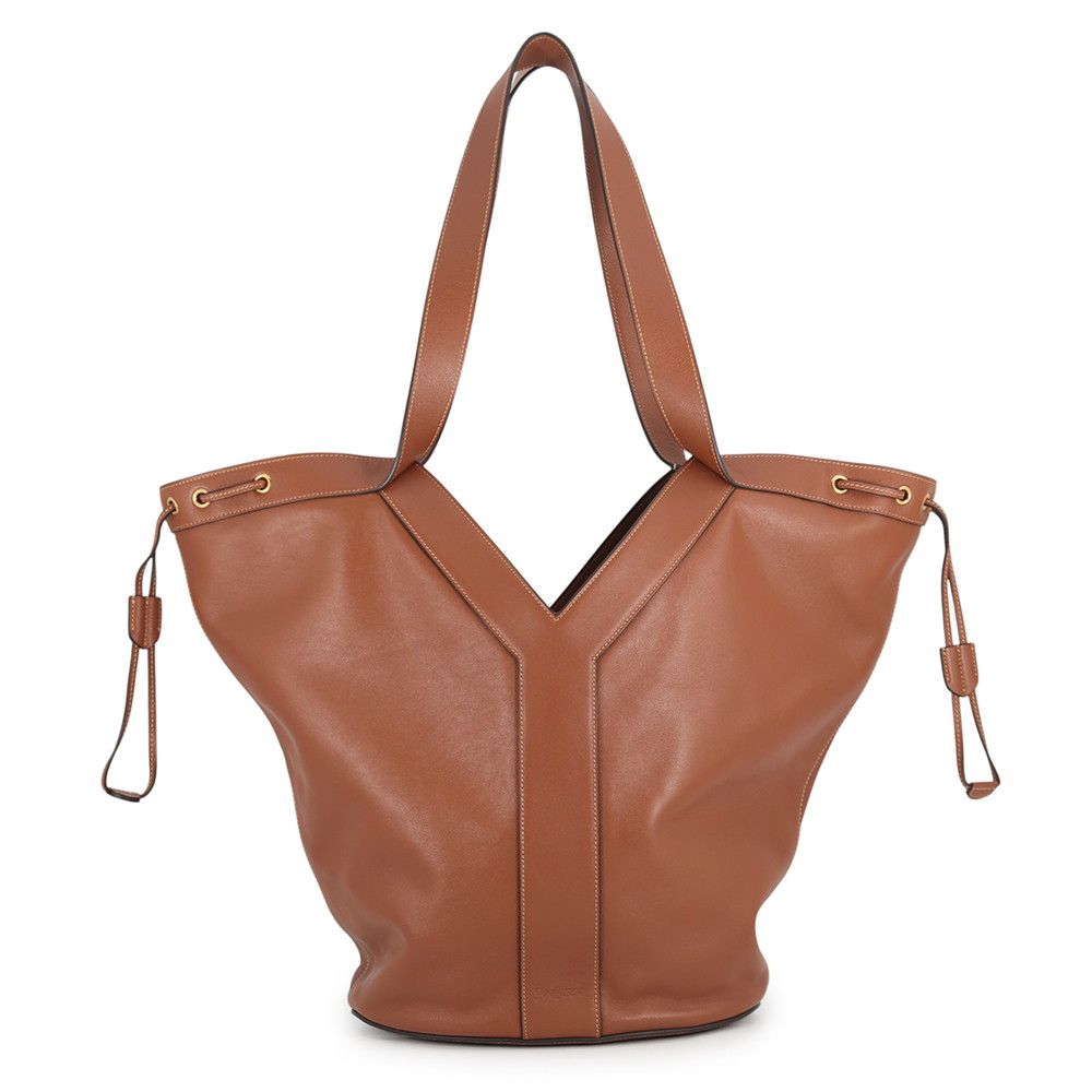 Saint Laurent Paris Tote Hobo Calf Leather