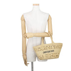 Dior Handbag Pannier Chapeau Raffia 2-Way Basket