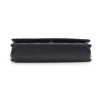 Chanel Chain Wallet Classic Quilted CC Logo Caviar Leather Black Shoulder Bag