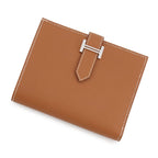 Hermes Bifold Wallet Bearn Compact Gold Silver Epsom