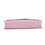 Hermes Wallet on Chain Nap To Go Mauve Sylvestre Silver Epsom