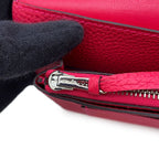 Hermes Wallet Dogon GM Duo Framboise Silver Togo