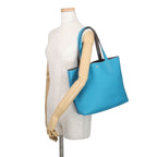 Hermes Tote Bag Double Sens 28 Etain Blue Zanzibar Taurillon Clemence Reversible
