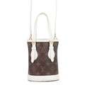 Louis Vuitton Monogram Nano Bucket White 2-Way Shoulder Bag