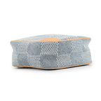 Louis Vuitton Shoulder Bag Damier Denim Cotton Chess