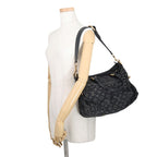 Louis Vuitton Monogram Denim Neo Caby MM 2-Way Shoulder Bag Black