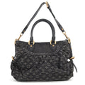 Louis Vuitton Monogram Denim Neo Caby MM 2-Way Shoulder Bag Black