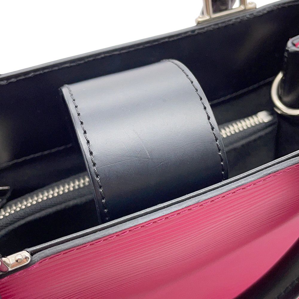 Louis Vuitton Epi Cles Veil PM 2-Way Shoulder Bag Black