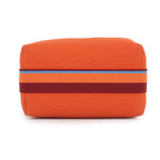 Hermes Pouch Bride-a-Brac Pavillon PM Orange Silver Canvas Case