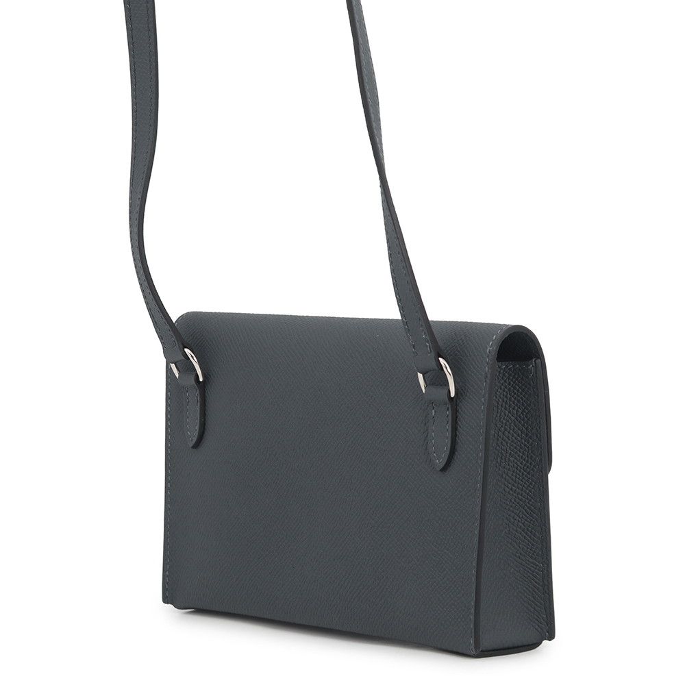 Hermes Wallet on Chain Nap To Go Grimisty Silver Epsom