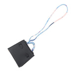 Hermes Bag Charm Kelly Twilly Black Gold Tadelakt Silk