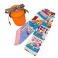 Hermes la Maison Des Carres Des Carre Silk Twill Scarf White