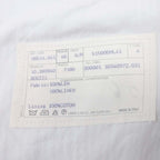 Hermes Striped Linen Wide Pants Straight 10 46 Gray — view 8