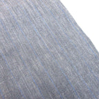 Hermes Striped Linen Wide Pants Straight 10 46 Gray — view 5